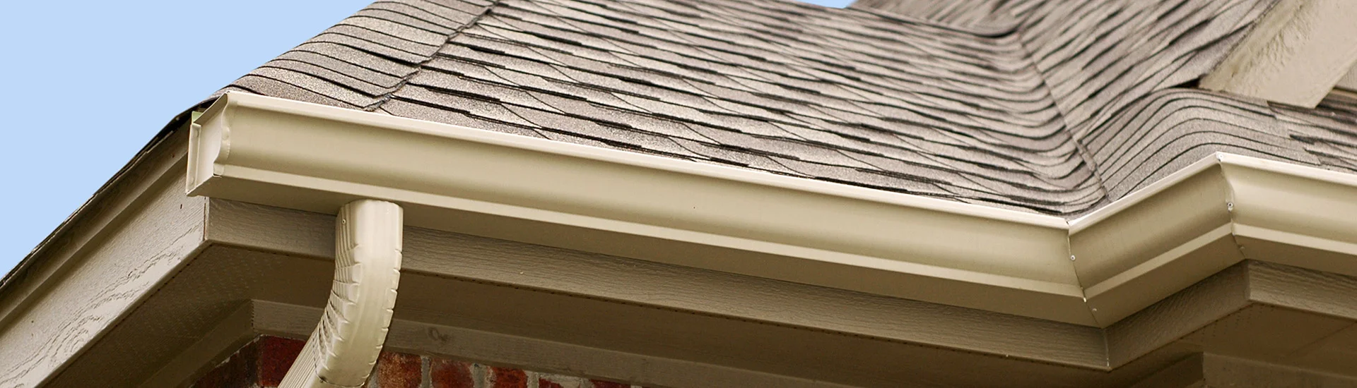 Roofing Shingles and Gutters