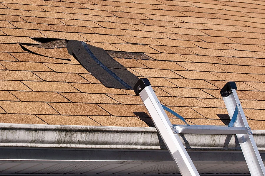 Leaky-Roof-Repair-Damaged-Shingles Damaged Shingles Leaky Roof Repair