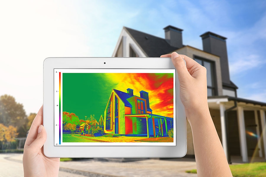 Heat Map of Home to Detect Energy Efficiency