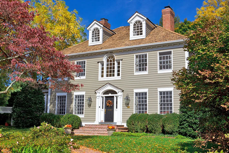 Home with Beautiful Professional Siding